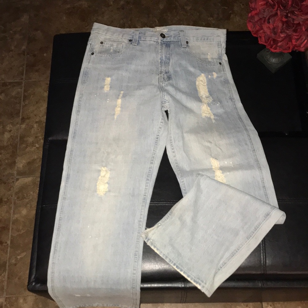 Urban Up light denim jeans.